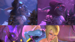 ambrosine92: January Animations Not alot of animations this time… Hopefully next month will be better. Sylvanas  gfy | catbox (MP4) - High Elf   gfy | catbox (MP4) - Undead Samus  gfy | catbox (MP4) - For sound visit Servante’s post. Sylvanas model