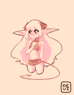 devirish:  Little Eva (OC)mhh… just wanted to see my OC when she was a little younger 