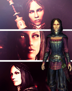 velvetrebel:  Favorite Video Game Characters → Serana  “No…Because unlike her, I’m not afraid of you. Not anymore.” 