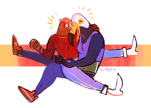 quibbs:found this ol tuca and bertie (and bertie and tuca) doodle just lyin around!!