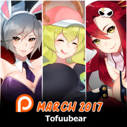 tofuubear:  March reward is now on Gumroad! https://gumroad.com/tofuubearCheck out my Patreon for exclusive content! 