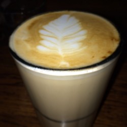 Honey Brown Latte!  (at The Roost)