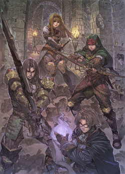 meoquanee:  Valkyrie Profile Game artwork and Concept art of the Valkyries Artist: Yoh  Yoshinari