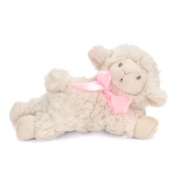 stuffys:  StuffedSafari Lamb Rattle 