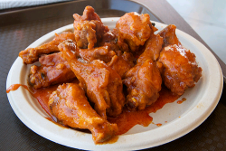 thisnakedlunch:  paddlebunny:  fat2fitdad:  raabite:  prettygirlfood:  Buffalo Chicken Wings  Mmm, I need these on a cheat day  These are healthy, right?  I mean, they’re just chicken and hot sauce.  At least that’s what I tell myself when I eat