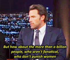 ldrliving:  steven-gerrard:  Ben Affleck speaks about Islamophobia X  Ben Affleck.. Just became my favourite person in the US in the space of 2 minutes! 