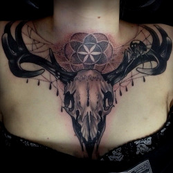 thievinggenius:  Tattoo done by Emil Supertramp. @emiltramp 