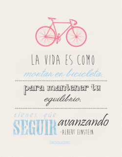 aliciatraselespejo:  Con lo que amo andar en bicicleta…   yo no se andar en bicicleta :( 