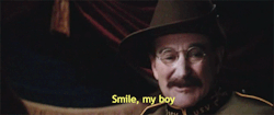 intergalacticchaos:  burekevan:  Robin Williams’ last lines. Night at the Museum: Secret of the Tomb (2014)  Smile my boy, it’s sunrise. Rest in Peace Robin Williams, you great man. 