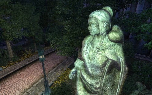 karstaags-kooky-kastle:  Imperial City Arboretum - The Nine Divines Talos (Tiber Septim) the Warrior Zenithar of the Smith Kynareth of the Winds Dibella the Lover Stendarr the Merciful, Advocate of Men Julianos the Wise Arkay the Ever-Changing Mara the