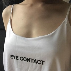 blondesubjourney:  My eyes are up here