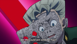 Koichi is mostly a sweetheart, but I love it when he gets to act like a little punk.