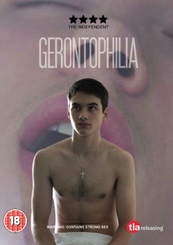 freshlyblaked:  Cover art for the forthcoming UK release of Bruce LaBruce’s “Gerontophilia” 