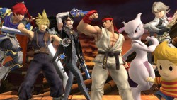 tint-ink-finite:  Super Smash Bros. for Nintendo 3DS / for Wii U Add-On Content Fighters - Mewtwo, Lucas, Roy, Ryu, Cloud, Corrin and Bayonetta 