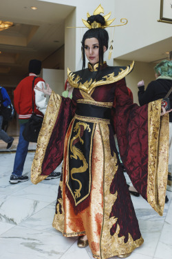 shatterstag:black-ink-wolf:paintaloosa:therealbitchpudding:richandstrangephotography:Fire Lord Azula, Avatar: The Last Airbender - Lisa Lou WhoKatsucon 2015I saw this girl in real life and literally peed my pants over her, lol I was dressed as Korra and