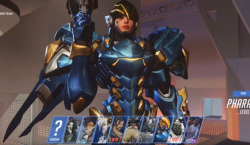 Dude, pharah looked amazing. She still does but somehow she did look better. In my opinion.
