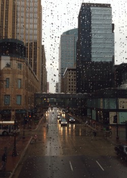 eluciidate:  watching the rain from the skyway is magical