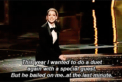 alicia-vikander:             Flashback: 2011 Oscars with Host Anne Hathaway            