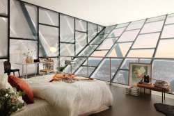 gravity-gravity:Bedroom on top of the Holmenkollbakken