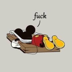 Even Micky has bad days