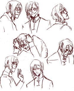 kavos-plz:  More Tahno faces, this time with a 100% more angst.  