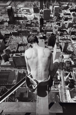 queerbodhi:  Iron Worker, Chicago, 1969 by