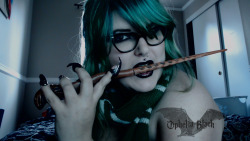 itsopheliablack:About to shoot a new Slytherin