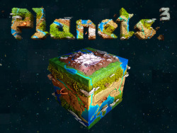 videogamenostalgia:  btxsqdr:  Planets3 is a 3D open-world voxel-based RPG (first person view). See Kickstarter  Planets3 has the potential to be galactic in scale, with an insane customization and the potential to build ships and travel to other cube