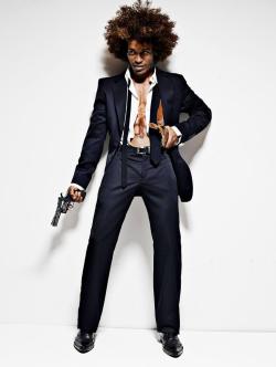 wwwbeautifullensecom:  the-goddamazon:  sourcedumal:  fabulazerstokill:  jcoleknowsbest:  serpentine913:  Paulo Pascoal + Photographer Rick Day  yes please!  What kind of cowboy bebop teas?!?!  I need this man to play as Spike  For real.  this shit right