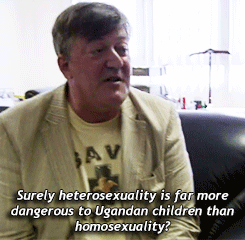 stupidfuckingquestions:  Stephen Fry interviewing adult photos