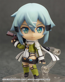 isupercell:  During today’s WonFes the following SAOII related items were announced: GSC — Sinon Nendoroid Max Factory — Sinon Figma Max Factory — Kirito (GGO ver.) Figma 