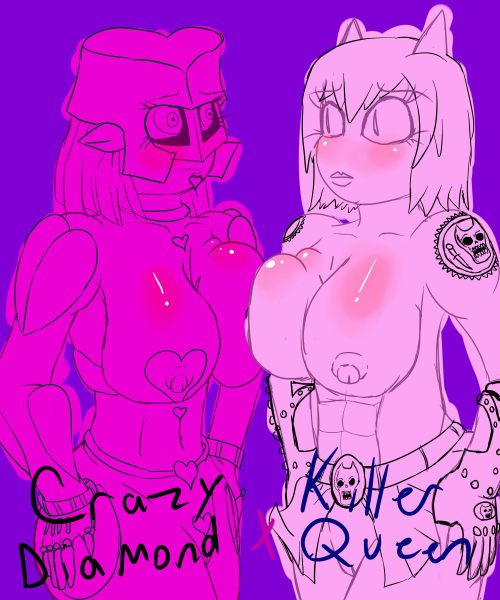 The things that are said in the TF2 Ozfur servers and the sprays that people put up(mostly by me and my buddy). Talking about stuff, then fetishes and next thing I know, I talked about drawing a r63 r34 Crazy Diamond and Killer Queen. Man I love hanging