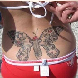 worst-tattoo-ever:  Submitted By Goldme