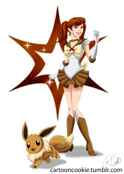 cartooncookie:  Thinking of having these available at the comic cons. Individual shots of the Sailor Eevee’s. facebook