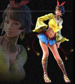 olololkitty:  Tekken 7 -   Josie Rizal | Gigas-   New Characters -