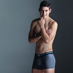 Football player James Rodriguez for the new line J10 James for Bronzini Black by Colombian underwear brand Bronzini.  