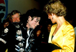 Gone but not forgotten (Michael Jackson meets Princess Diana, 1988)