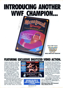 thedoteaters:Bored with “pretend”? Play professional wrestling (1987). #retrogaming #bitstory