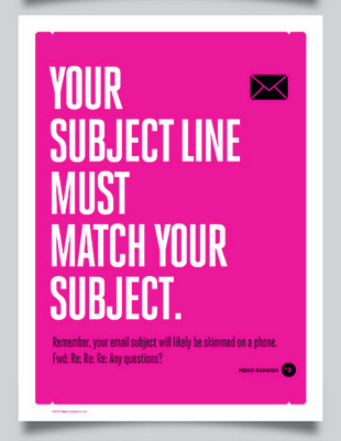 explore-blog:  All of Jason Franzen’s office etiquette posters are wonderful and tragicomically necessary, but especially this one. When in doubt, consult Chris Anderson’s Email Charter. Compare and contrast with the 19th-century equivalent. (↬
