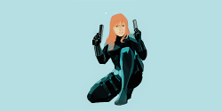 karolinasdeans:  I’m a spy. Not some rooftop-jumping archer, shield-wielding super-soldier, or shiny-metal philanthrobot.  I need to make that clear on my business card. 