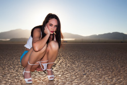 Oct 2013Ivanpah Dry Lake BedThis is another one of my favorites from the set. Such a hot expression and super sexy pose! Delicious.