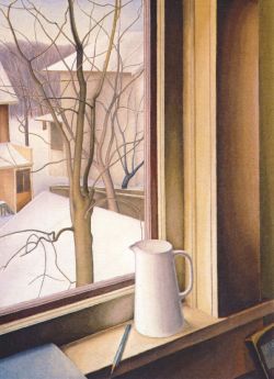 peira:  Lionel Fitzgerald:  From an Upstairs Window, Winter (c.1950-1951) 