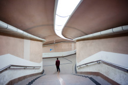 ritsual: Michael Christopher Brown, CHINA. Kashgar. 2009. The underground walkway of a major intersection dividing the Uighur Old Town and Chinese areas of Kashgar.  
