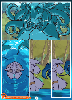 zummeng: Gift from the Water God pg. 9-13. Here are all the pages I haven’t uploaded here yet from my personal project, “Gift from the Water God”. I promis I’ll upload every single one here in time from now on.   If you’d like to know what will