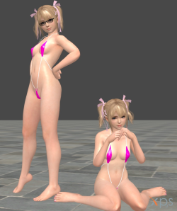 xuniana:  [DL]DOA5 Marie Rose Micro bikini for XNA   DL : mega Hope u like it  If you like my 3D works and willing to support me, please consider to be my Patron! Patreon 