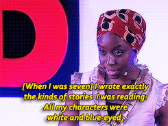 theysayimpsychodiaries:  beyonceremix:  Chimamanda Adichie - The Danger of a Single Story (TED Talks 2009)  Tell me again, what did you say about representation not being important? 