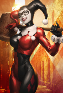 reha-is-me:  Harley Quinn Sideshow Art by
