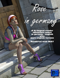  A bi-lingual 45 page  3D comic about an American college student in Germany. Rose (the  American student) doesn’t speak German and runs directly into an  adventure of light bondage&hellip;  created by dravuor! Dive into this new adventure today! Rose