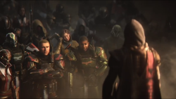 ask-cayde-6:  ask-cabal-ghaul:  ask-eris-morn:  ask-tevis-nightstalker:  This Titan was the best character in the trailer ok?? idk what y'all are talking about. What is his name?? I might just call him Zachary the Titan  Also?? Is that Xur standing behind
