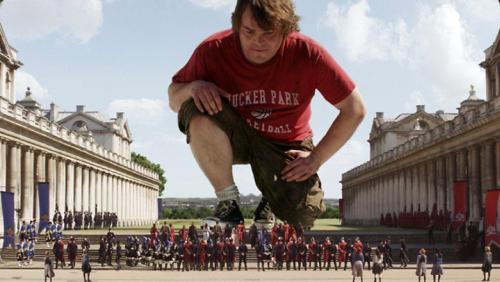 shittymoviedetails:In Gulliver’s Travels, production was constantly delayed as Jack Black kept accidentally stepping on and killing the actors